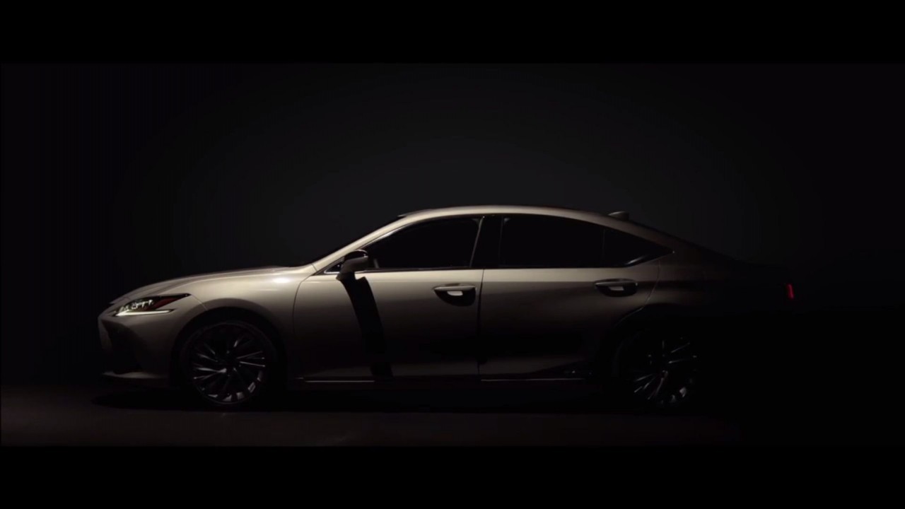 lexus es 2019 he lo nhung hinh anh dau tien