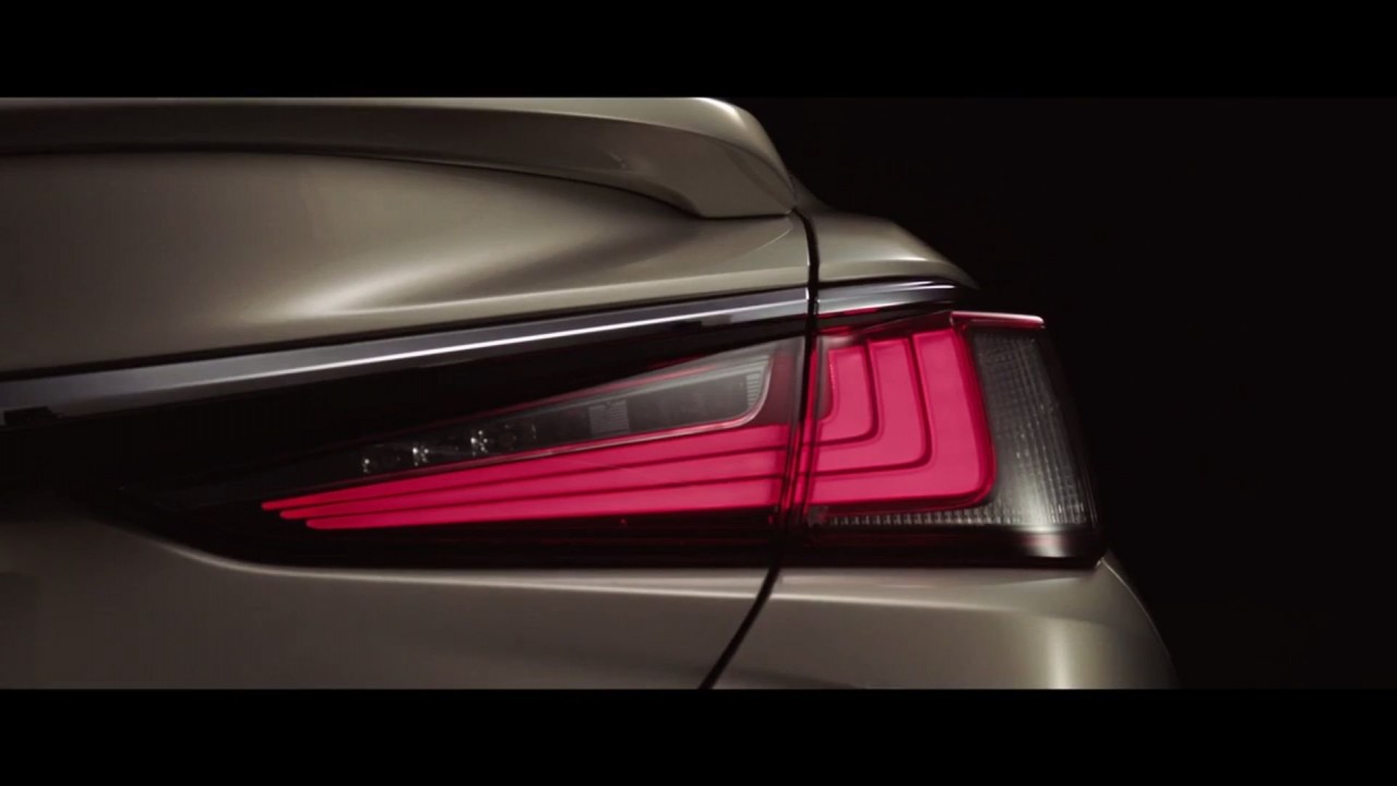 lexus es 2019 he lo nhung hinh anh dau tien
