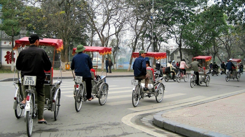 Hà Nội: Siết chặt quản lý xích lô du lịch ha noi siet chat quan ly xich lo du lich