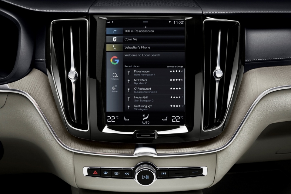 Xe Volvo sẽ thông minh hơn gấp bội với "bộ não" Google xe volvo se thong minh hon gap boi voi bo nao google