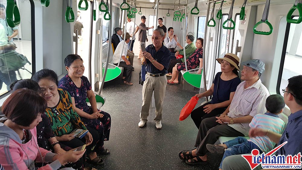Một số bất tiện còn tồn tại ở tuyến đường sắt trên cao Cát Linh-Hà Đông nhieu bat tien o tuyen duong sat tren cao cat linh ha dong
