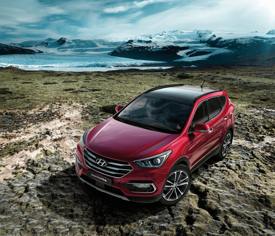 hyundai santafe can moc 15000 chiec lap rap tai viet nam