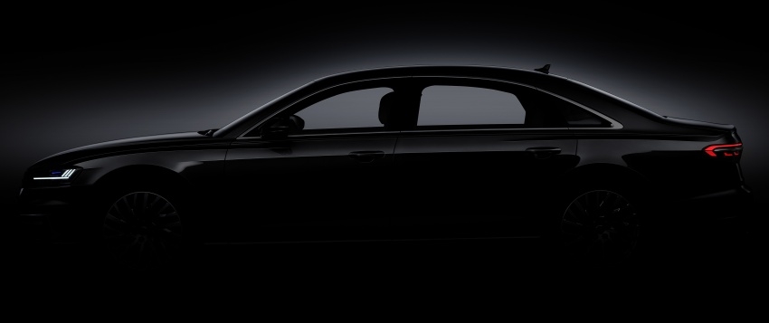 Audi A8 hoàn toàn mới hé lộ hình ảnh trước ngày ra mắt audi a8 hoan toan moi he lo hinh anh truoc ngay ra mat