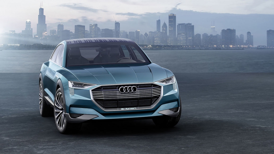 Xe điện đầu tay của Audi lần đầu lộ diện trên đường chạy thử xe dien dau tay cua audi lan dau lo dien tren duong chay thu