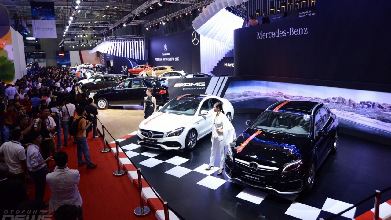 [VMS 2017] Mercedes-Benz tạo ấn tượng bằng đội hình đa dạng và đắt giá