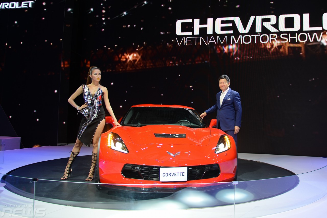 vms 2017 chevrolet mang chat my dam net den voi trien lam