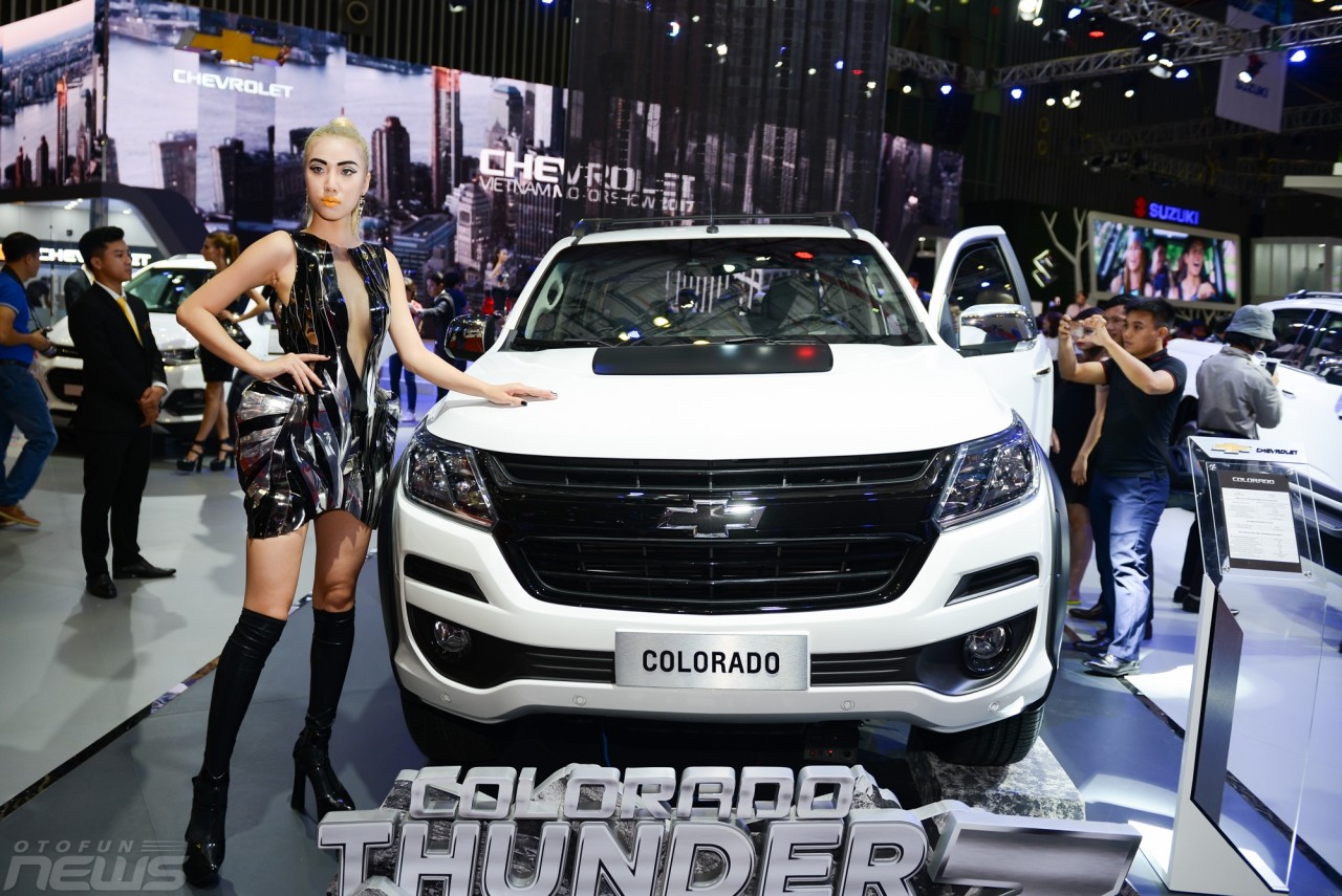 vms 2017 chevrolet mang chat my dam net den voi trien lam