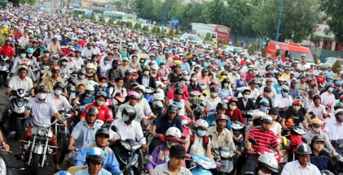 TP Hồ Chí Minh: Bao giờ cấm xe máy? tp ho chi minh bao gio cam xe may