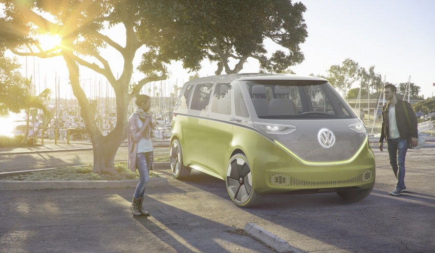 xe dien y tuong volkswagen id buzz chinh thuc duoc thuong mai hoa