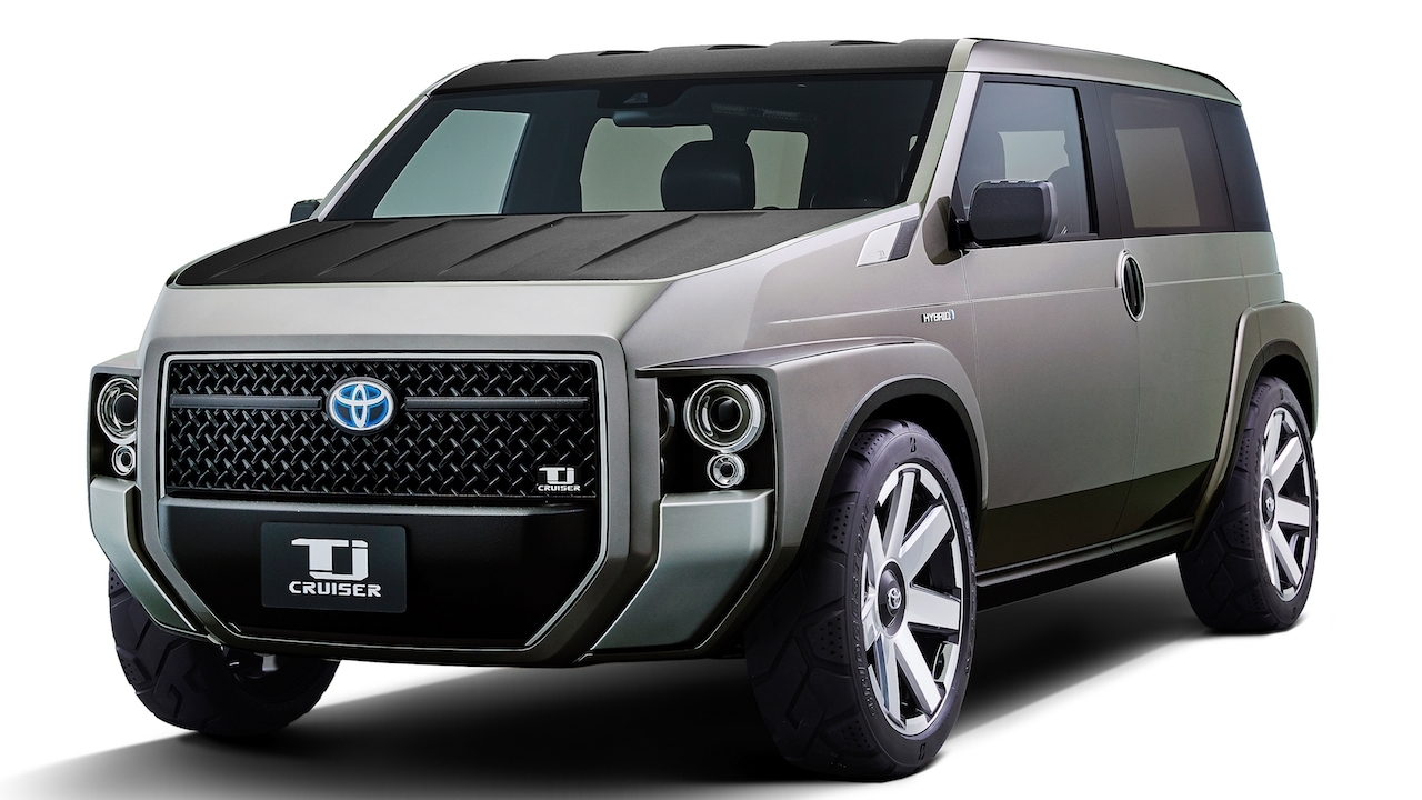 [Tokyo 2017] Toyota TJ Cruiser: Xe ý tưởng độc đáo lai giữa MPV và SUV