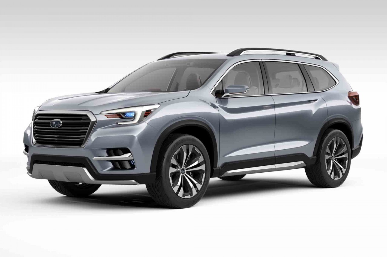 Subaru hé lộ SUV 7 chỗ Ascent trước thềm ra mắt subaru nha hang suv 7 cho ascent truoc them ra mat