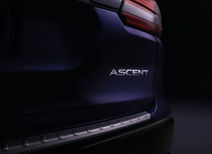Subaru hé lộ SUV 7 chỗ Ascent trước thềm ra mắt subaru nha hang suv 7 cho ascent truoc them ra mat