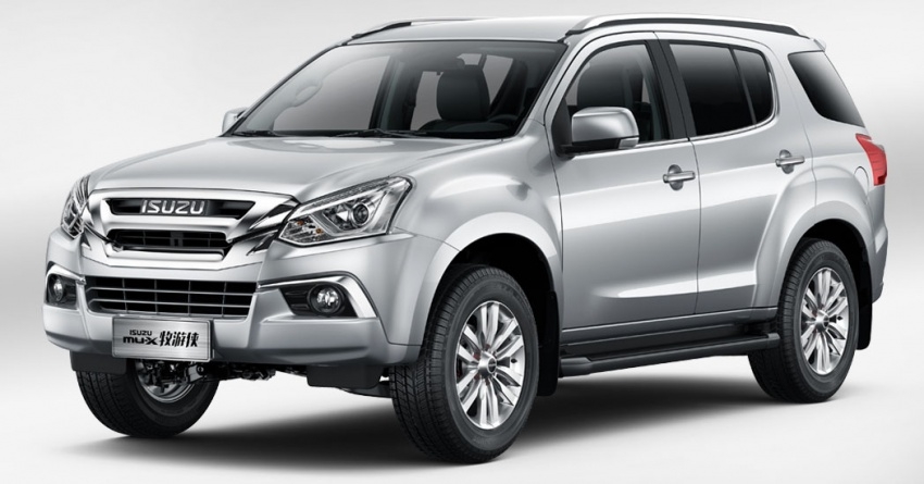 Isuzu MU-X 2018 với nội thất hoàn toàn mới ra mắt tại Trung Quốc isuzu mu x 2018 voi noi that hoan toan moi ra mat tai trung quoc