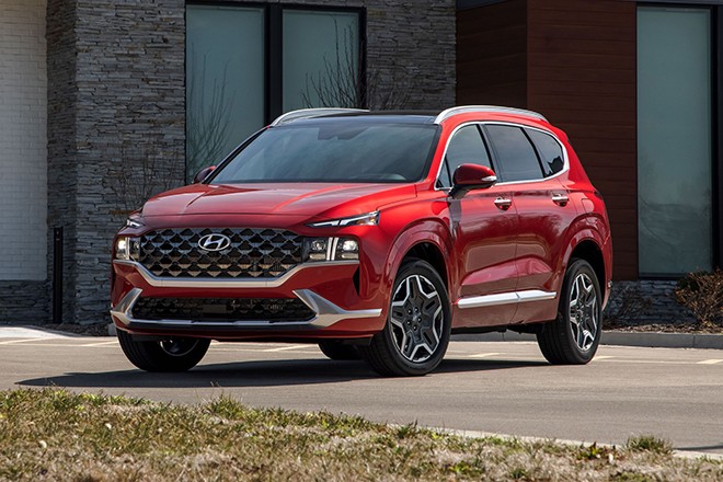 Hyundai Santa Fe giữ vững ngôi vương doanh số xe gầm cao cỡ D Hyundai Santa Fe giữ vững ngôi vương doanh số xe gầm cao cỡ D