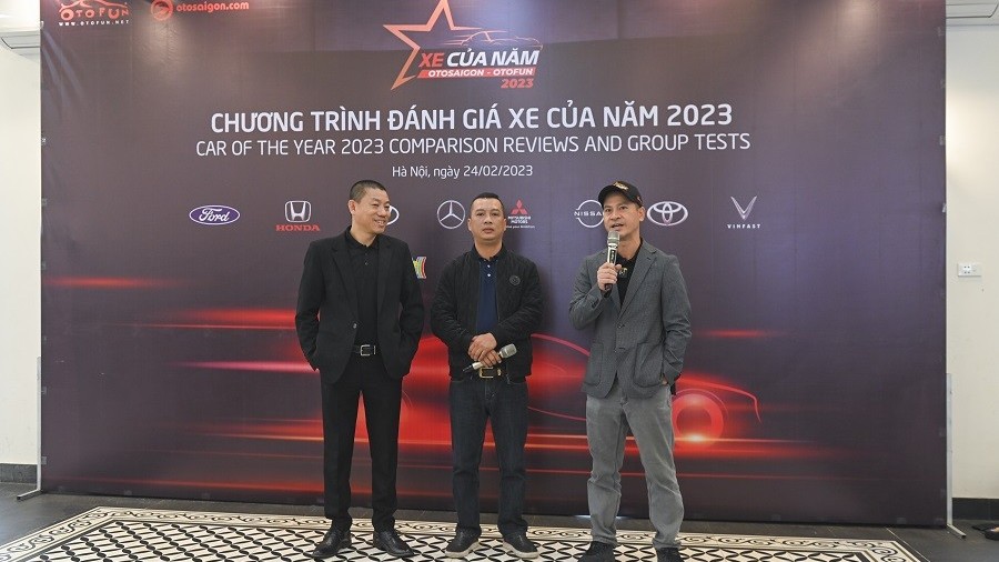 Hội đồng Giám khảo XE CỦA NĂM 2023 đánh giá cao chương trình lái thử xe