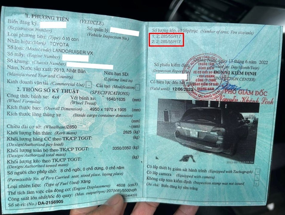 Trạm đăng kiểm ghi nhầm thông số xe, nhiều chủ xe trượt đăng kiểm bị đuổi về Trạm đăng kiểm ghi nhầm thông số xe, nhiều chủ xe trượt đăng kiểm bị đuổi về