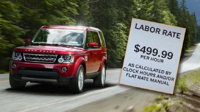 Công thợ sửa xe Land Rover 10 triệu đồng/giờ, bằng thợ Việt làm cả tháng
