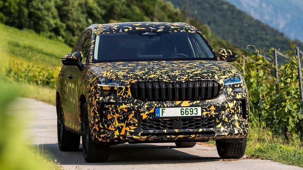 Lộ thiết kế nội thất của Skoda Kodiaq 2024 sắp bán tại Việt Nam