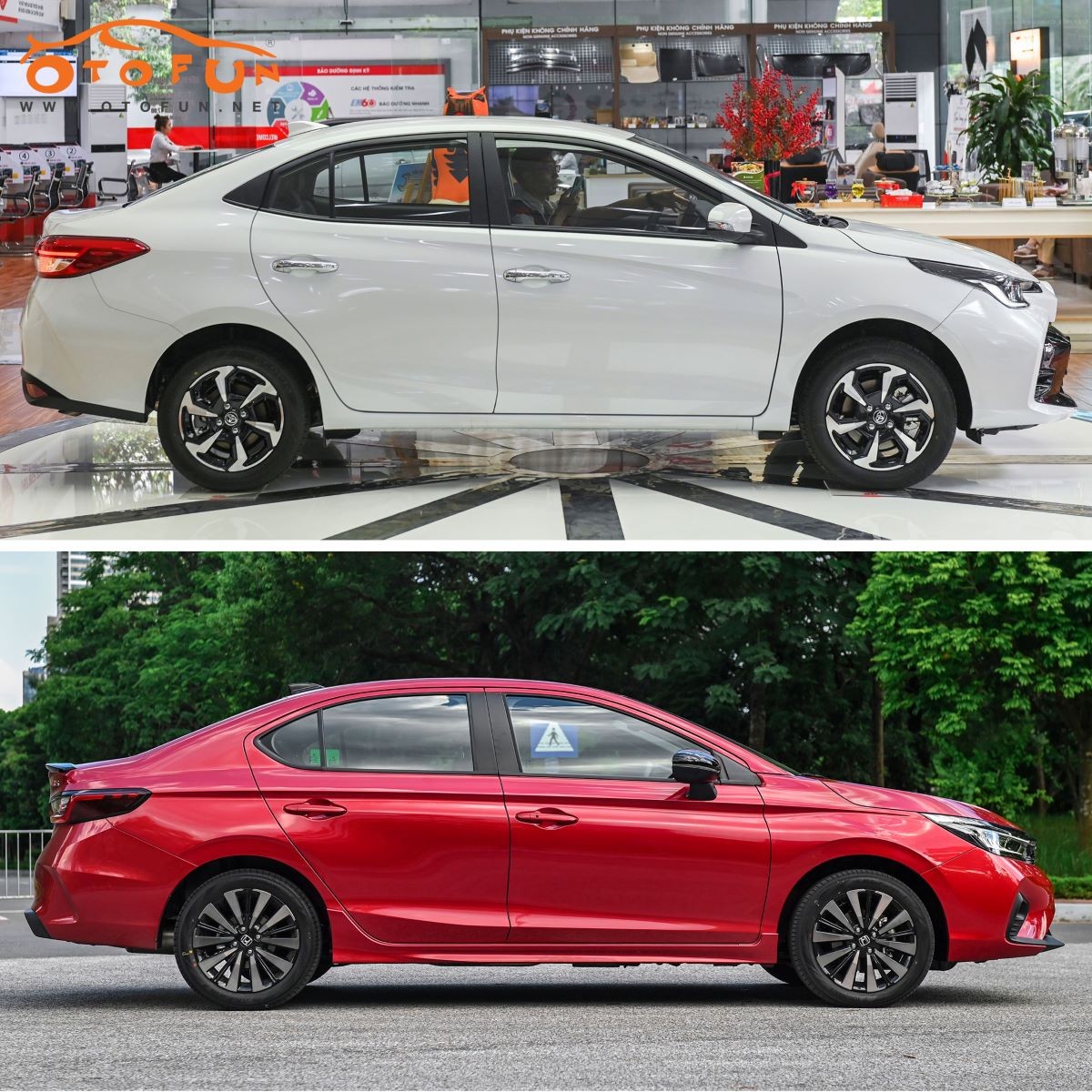 Honda City 2023 hơn Toyota Vios 2023 ở điểm gì mà chênh nhau 17 triệu đồng? Honda City 2023 hơn Toyota Vios 2023 ở điểm gì mà chênh nhau 17 triệu đồng?