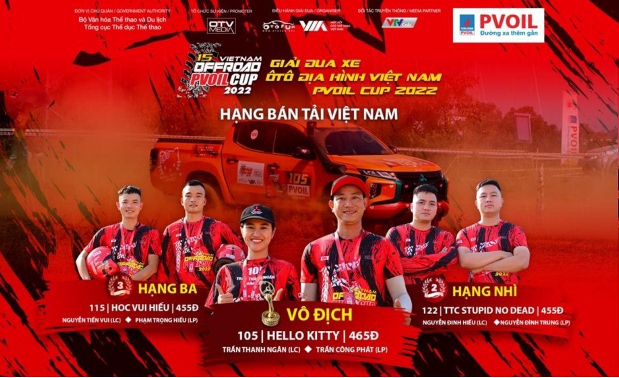 [PVOIL VOC 2022] Tổng kết giải đua ô tô địa hình Việt Nam PVOIL CUP 2022