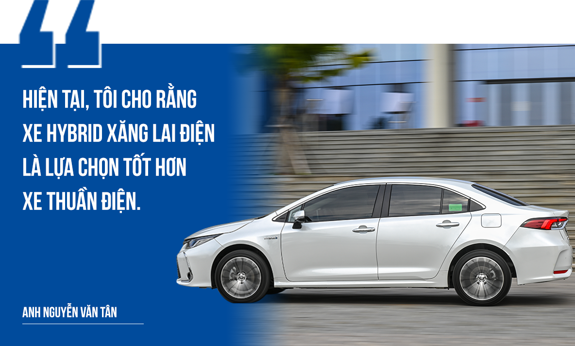 ‘Tôi mua Corolla Altis 1.8HEV vì hiểu được bản chất công nghệ hybrid’