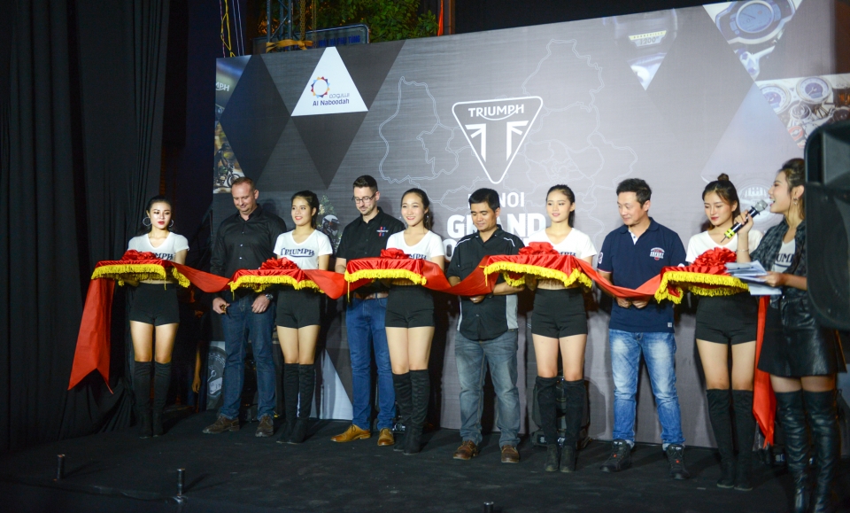 Triumph khai trương showroom đầu tiên tại Hà Nội triumph khai truong showroom dau tien tai ha noi