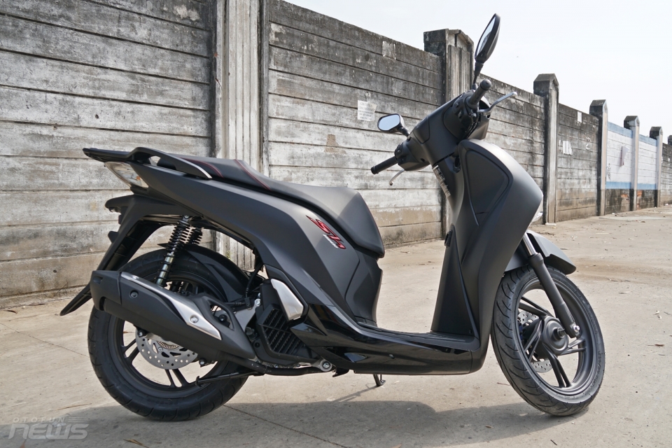 can canh honda sh 150 abs 2019 mau den mo vua duoc ban