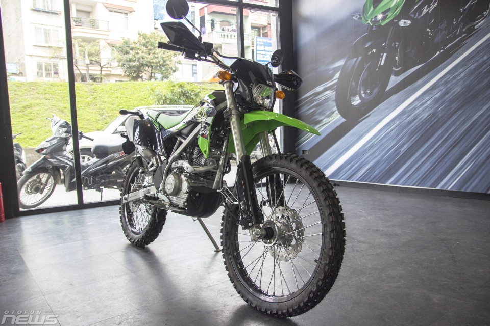 Chi tiết mô tô địa hình Kawasaki KLX 150 BF 2018 tại Hà Nội chi tiet mo to dia hinh kawasaki klx 150 bf 2018 tai ha noi
