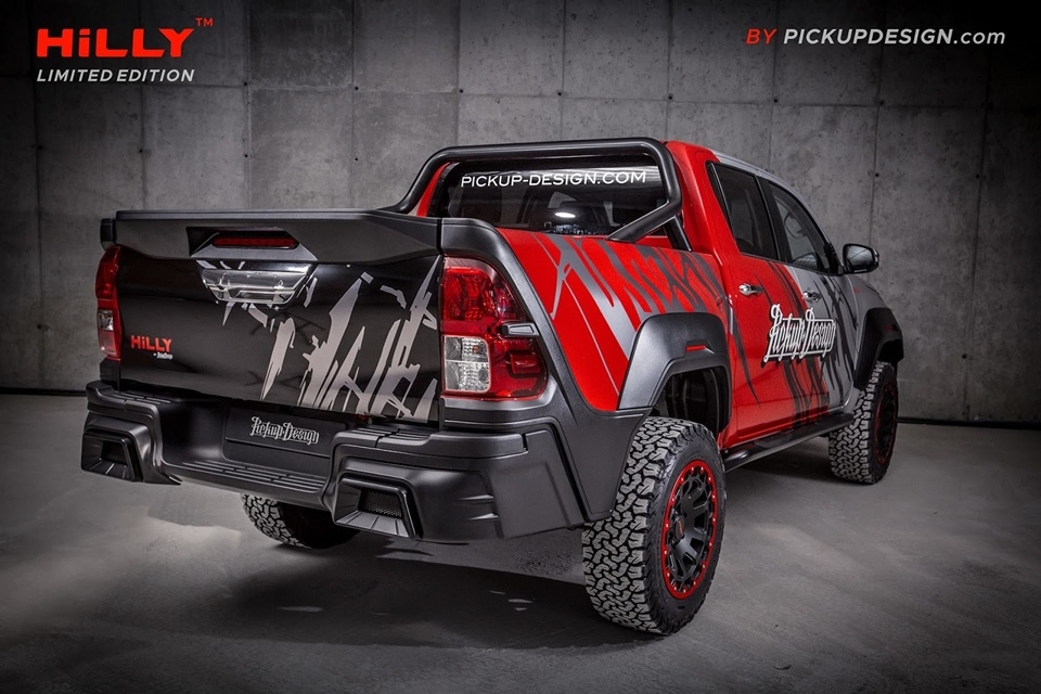 toyota hilux ngau hon qua ban tay carlex design