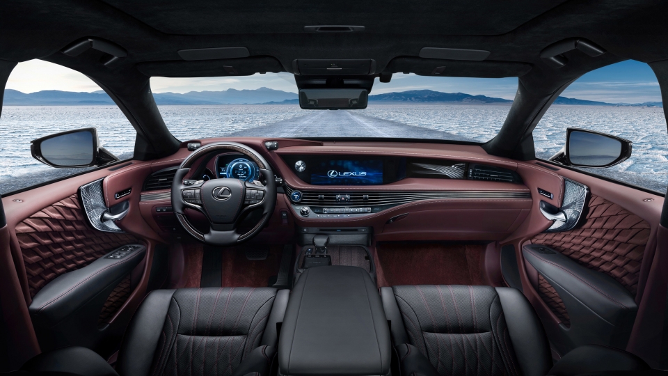 lexus ls 500h 2018 tinh hoa cong nghe hybrid hoi tu tren xe sang