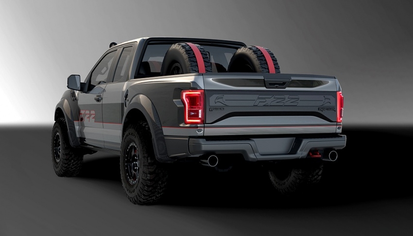 "Hàng độc" Ford Raptor F-150 độ theo phong cách máy bay chiến đấu hang doc ford raptor f 150 do theo phong cach may bay chien dau