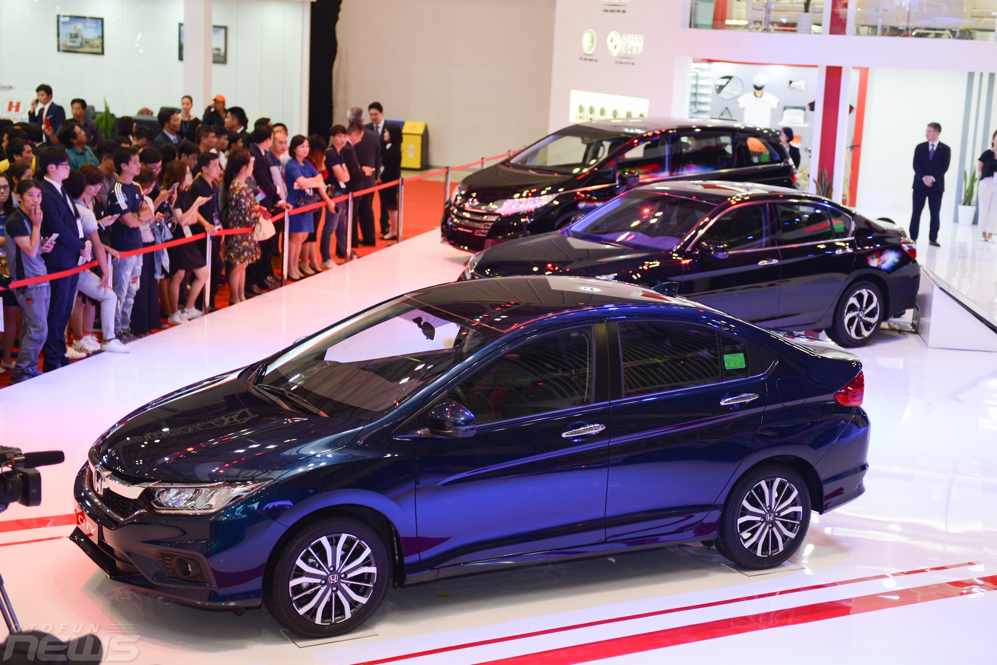 vms 2017 civic modulo jazz gay chu y tai gian trung bay cua honda viet nam