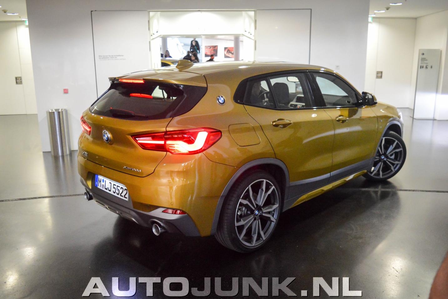 SUV cỡ nhỏ BMW X2 lần đầu lộ diện thực tế suv co nho bmw x2 lan dau lo dien thuc te